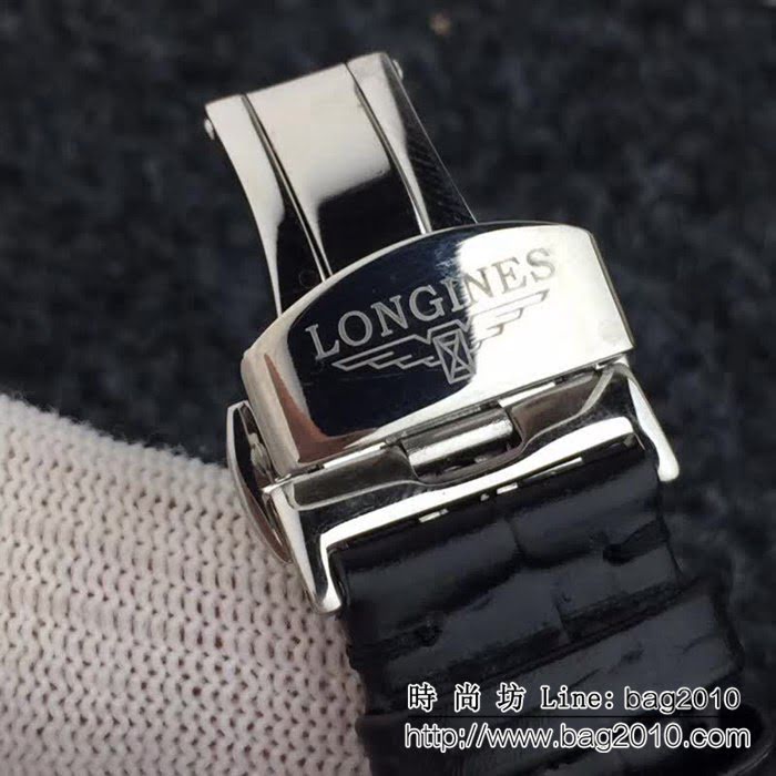 LONGINES浪琴 全自動機械 男士時尚腕表 WSS2467